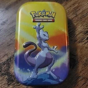 Pokemon Mewtwo Tin EMPTY